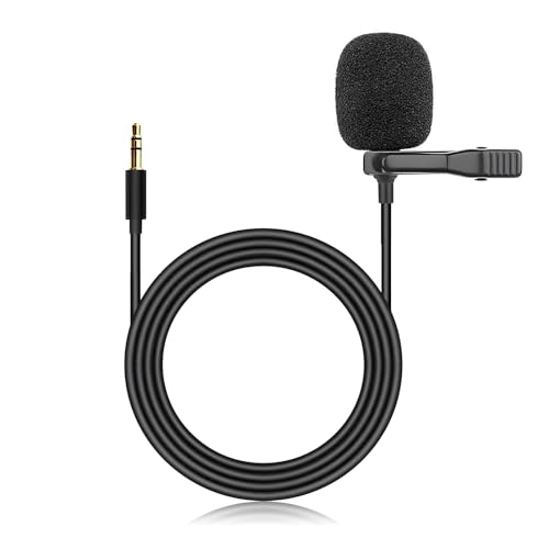 Podofo Microfono per Autoradio 3,5mm