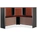 Bush Business Furniture Series A Collection 48W Corner Hutch in Hansen Cherry