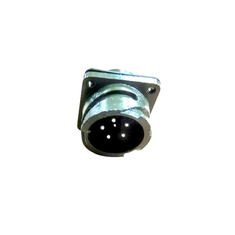Military Spec Connectors MS3102A20-17 Circular Connector MIL-DTL-5015 Series Box Mount Receptacle 6 Contacts Solder Pin Bayonet Connector