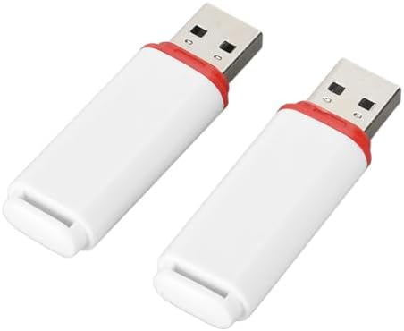 SENECESLI USB VR Dongle Receiver, 2pcs Easy to Operate VR USB Portable Dongle for Steamvr (White) - 2