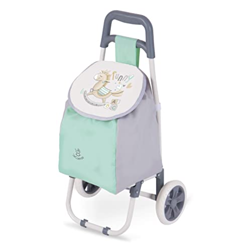 DE CUEVAS TOYS- Carrito Compra, Color verde, grande (52082)