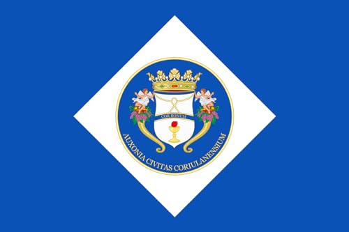 Drapeau Large Corigliano de paysage 1.35m² pour mât extérieur - 2