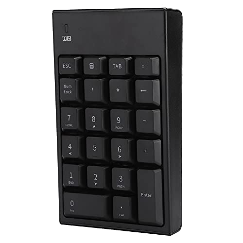 Teclado numérico inalámbrico 2.4G ideal para finanzas y banca en el portátil