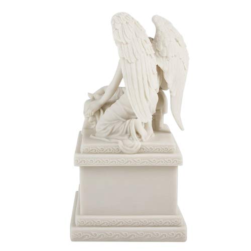 Perfect Memorials Custom Engraved Angel and Child Cremation Urn (45 Cu/in)- Specially Detailed Urn for Human Ashes/Personal Plaque/Display at Home/Beautiful Tribute for Your Loved One