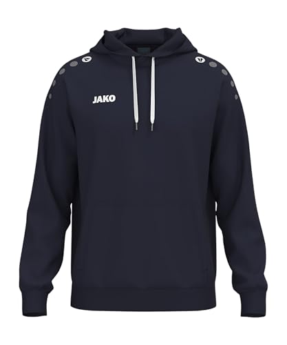 Sweatshirt à capuche en coton JAKO One bleu marine taille S pour homme et femme