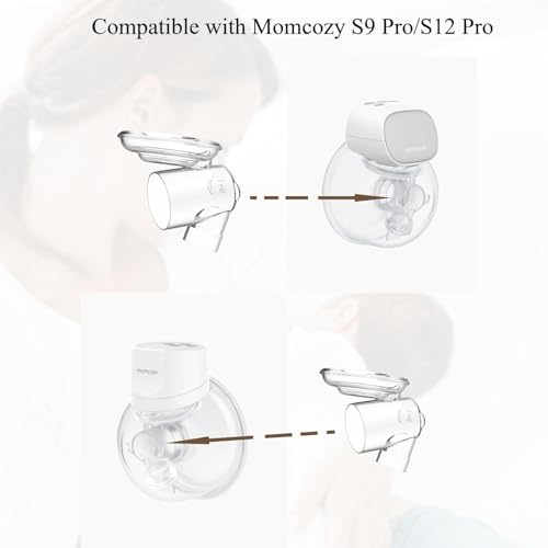 Image of JIMOWANG Wearable Breast Pump Linker Compatible with TSRETE /kmaier /eulumap /Momcozy S9 /S12 Replacement Pump Parts,Breastpump Accesories