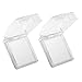 jojofuny 2pcs light cover Power outlet Waterproof box universal electric outlet cover Cover electrical light switches protective box switch socket waterproof protector for socket