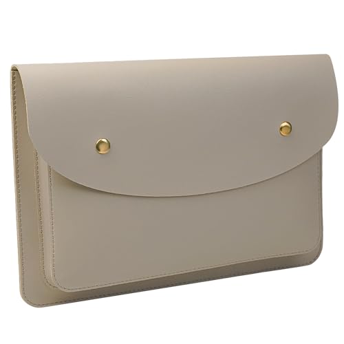 Housse en cuir pour ordinateur portable élégante et fine