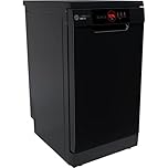 Hoover H-DISH 300 HDPH2D1049B Slimline Dishwasher - Black - E Rated