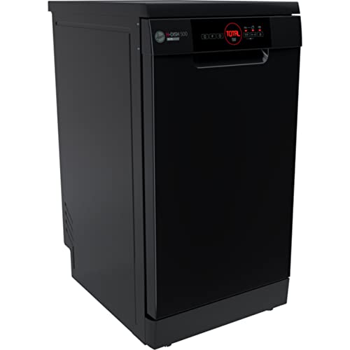 Hoover H-DISH 300 HDPH2D1049B Slimline Dishwasher - Black - E Rated