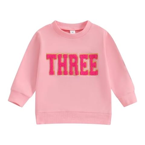 MAHUAOYIXI Baby Girl Birthday Sweatshirt Cover