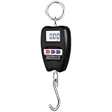 Handheld Waage 200kg kg lb N Einheiten Wechsel(black)