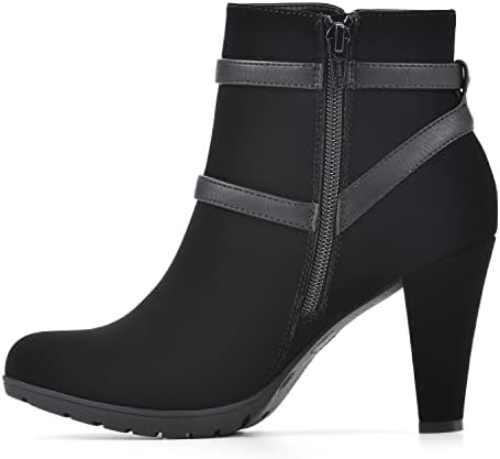 WHITE MOUNTAIN Shoes Women's Sebella Boot, Black/Smooth, 10 M | Image 2