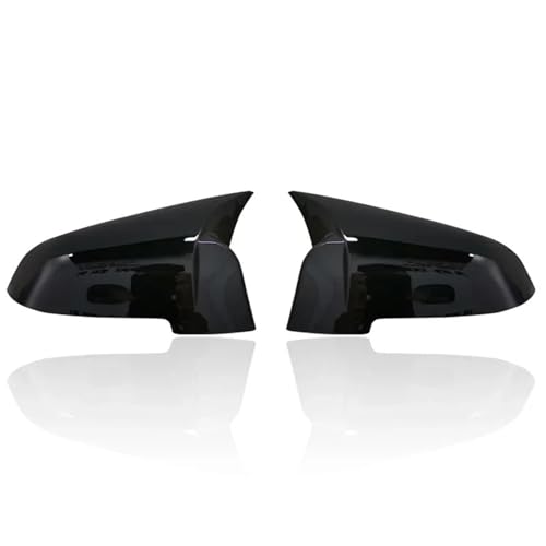 Coques de rétroviseurs BMW Série 5 F10 F11 LCI 2014-2017 en ABS noir brillant