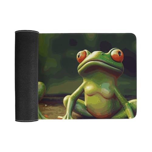 Alfombrilla de Escritorio Grande Frog Desk Pad Antideslizante miniatura 3