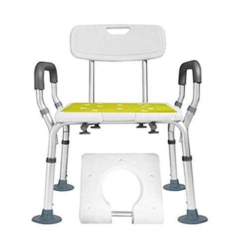 Tabouret de douche médicale réglable avec assise antidérapante en caoutchouc CHEWYNP
