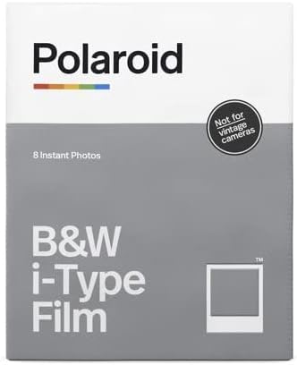 Miniatura 5 de Polaroid B&W - Película para cámaras i-Type (paquete de 10) con PhotoBox y paquete de recuerdo (11 artículos)