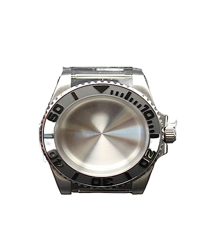SLAVIK 40mm P[X Y EHb` p[c XeXX`[ Tt@CAKX fCgi bg}X^[ NH35 NH36 Eta 2824 Miyota 8215 [ugƌ݊ (Color : Silver 3, Size