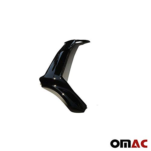 Omac Front Bug Deflector For Mercedes Sprinter W906 2006 To 2013, Hood Protector, All Weather, Black #TOP4