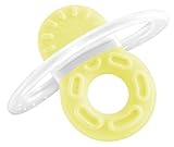MAM Mordedor, a partir de 2 Meses, Alivio Instantáneo a la Dentición de los Dientes Anteriores, Extra Ligero y Fácil de Agarrar y Sostener, con Caja Autoesterilizadora, Neutro, Pack de 1