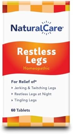 NaturalCare Restless Legs Homeopathic Tablets for Jerking & Twitc...