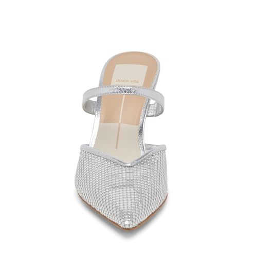 Dolce Vita Womens, Kanika MESH, Silver Metallic MESH, 72