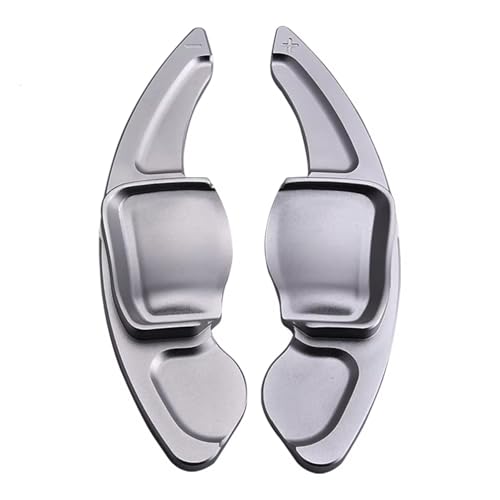 Steering Wheel Paddle Shifter Compatible with Skoda for Scala for Karoq for Kodiaq Car Steering Wheel Shift Paddle Extend Shifters Sticker Gear Extension Device(Grey)(Grey)