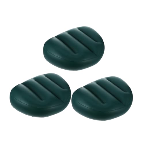 BRIGHTFUFU 3pcs Inflatable Boat Seat Pad Puto Cushion High Resilience Breathable Compact for Boating