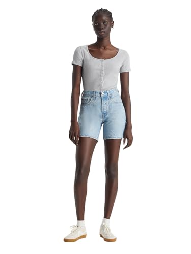 Levi's Women's 501 Mid Thigh Short, (New) Take Off, 31