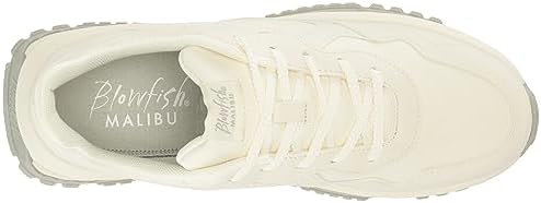 Blowfish Malibu Women's Luna Sneaker, Bone Burnished/Abbey Suede, 8 | Image 4