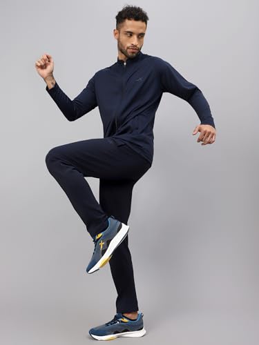 Image of Vector X 4 Way Lycra Mens Track Pant|Boys Polyester Jogger| Gym Workout Slim fit Pants| for Yoga, Running, Sports & Multipurpose Lower for man with 1 Zipper Pocket