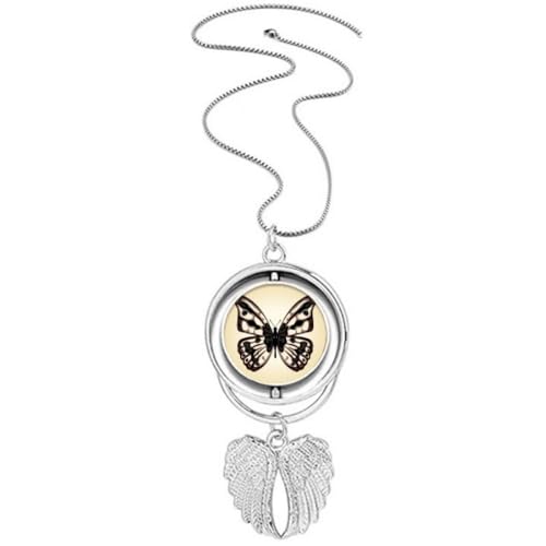 Collier ailes d'ange d'exception avec son médaillon spécimen pâle sculpté