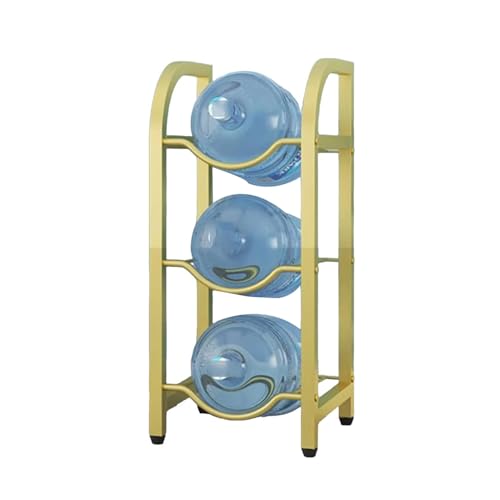 Support métallique de rangement pour libérer le sol des bouteilles