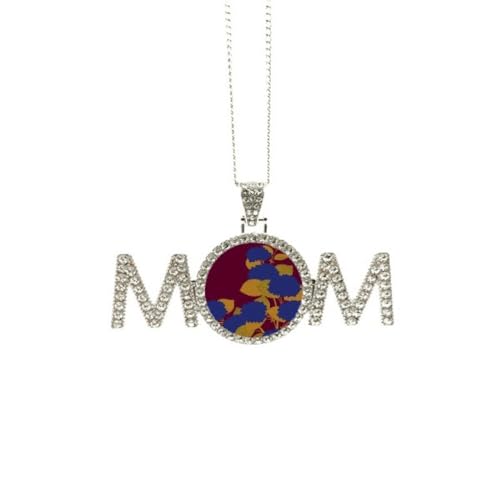 Collier perles de culture du Japon fleur bleue pendentif élégant