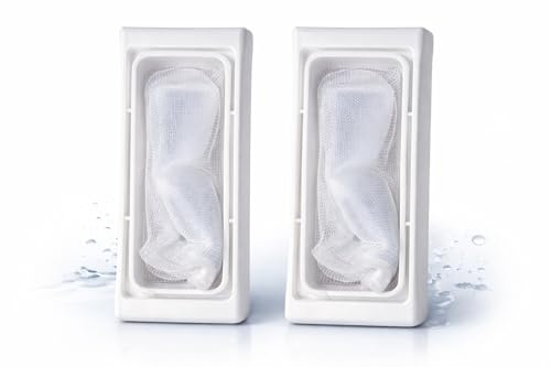 Image of Sanavya Lint Filter Pack of 2 Lint Remover /Lint Bag /Filter /Dust Filter Lint Filter Compatible for Godrej Washing Machine Set of 2 (Compatible for Godrej GWS 7002)