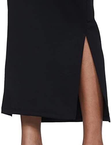 Image of Amazon Brand - Symbol Women's Crepe Bodycon One Piece Maxi Length Dress (with Color Block)