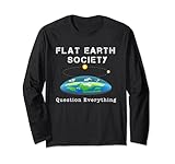 Photo Gallery flat earth society cospirazione maglia a manica Photo Gallery flat earth society cospirazione maglia a manica