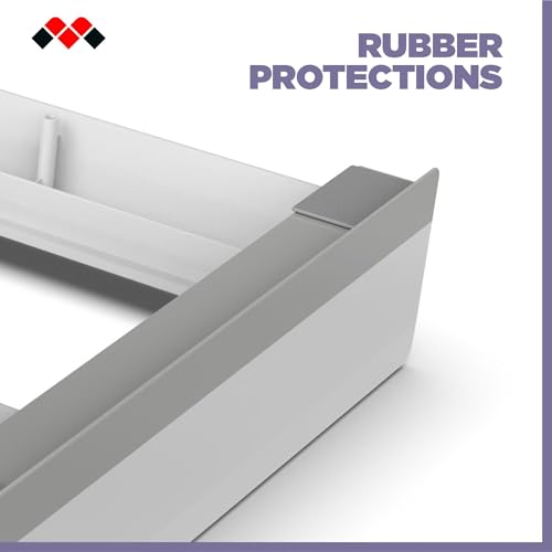 Meliconi, Torre DUO, 2-in-1 Washer–Dryer Stacking Kit, Universal, Safe, Durable, Pre-assembled, Space-saving, with Support Shelf and Storage Compartment, Made in Italy - Image 5