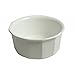 3 1/2 qt 9 1/4 x 4 1/4 inch Flat Bottom Bowl Sandstone Smoke Gray 1 Ct