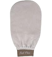 Turkish 100% Natural Plant Silk Exfoliating Gloves & Mitt, Bath Scrub Exfoliator Body Glove, Fake...