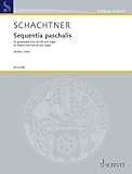  Sequentia paschalis: Mixed choir (SATB) and organ. Partition de choeur