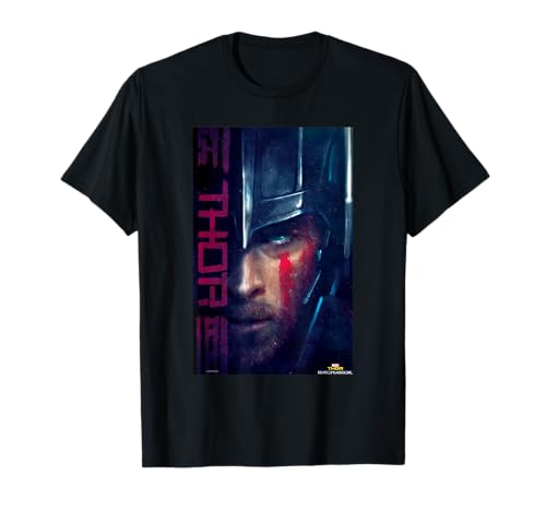 Póster de Thor de Marvel Ragnarok Camiseta