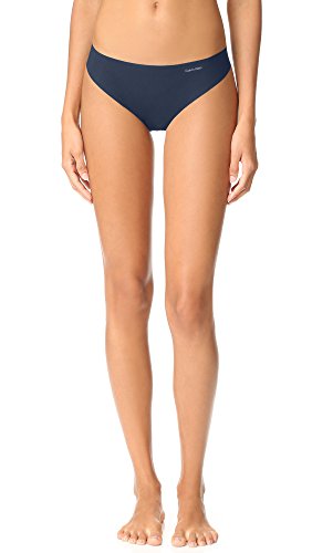 Image of Calvin Klein Women's Invisibles Seamless Thong Panties (5 Pack)