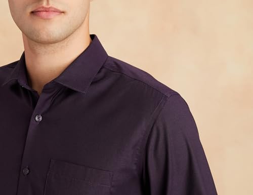 Image of Symbol Premium Men's Wrinkle-Resistant Regular Fit Cotton Formal Shirt