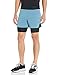 Produktbild New Balance Herren Q Speed Fuel 2 in 1 12,7 cm kurz Shorts, Spring Tide, XX-Large