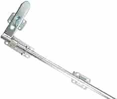 Deurklink Schuifklink Bodemschraper 800/14 G.180 mm Boutengreep Slotgreep Verzinkt