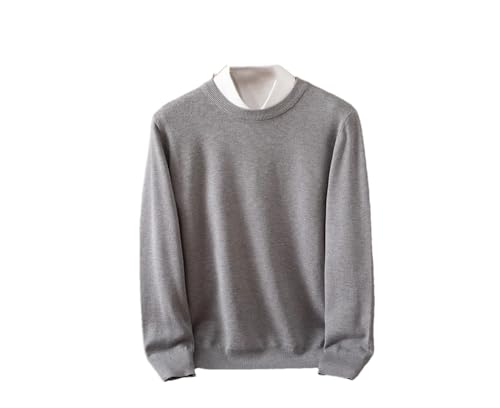 Men's Spring Pullover Sweater Men Crew Neck Long Sleeve Knitwear Pullovers
