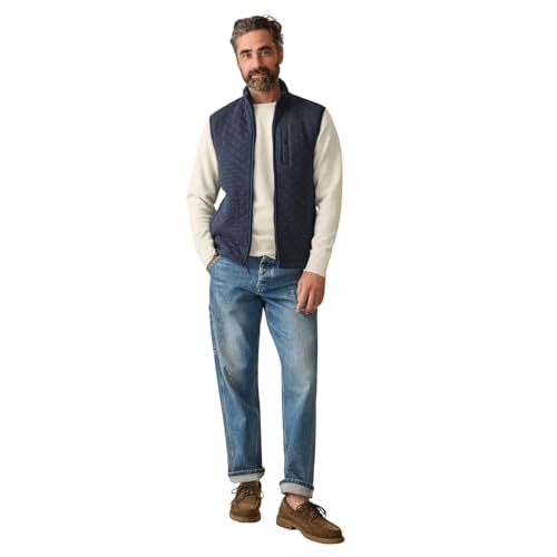 Faherty Men's Epic Quilted Fleece Vest4