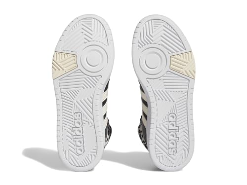 adidas Womens Hoops 3.0 High Sneakers Shoes Casual - White3