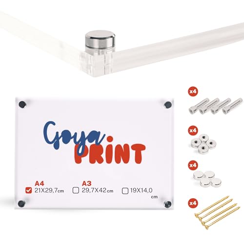 Plaque Plexiglas Transparente A4 5+5 mm Double Plaque Acrylique Murale - 2